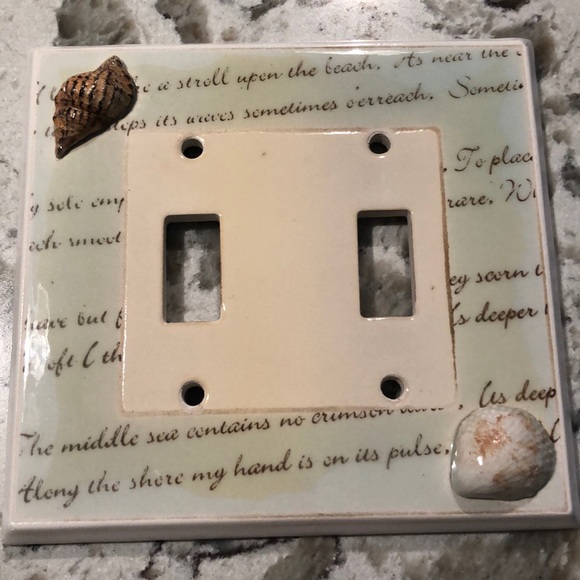Beach Themed Switchplate Cover - Picture 1 of 6